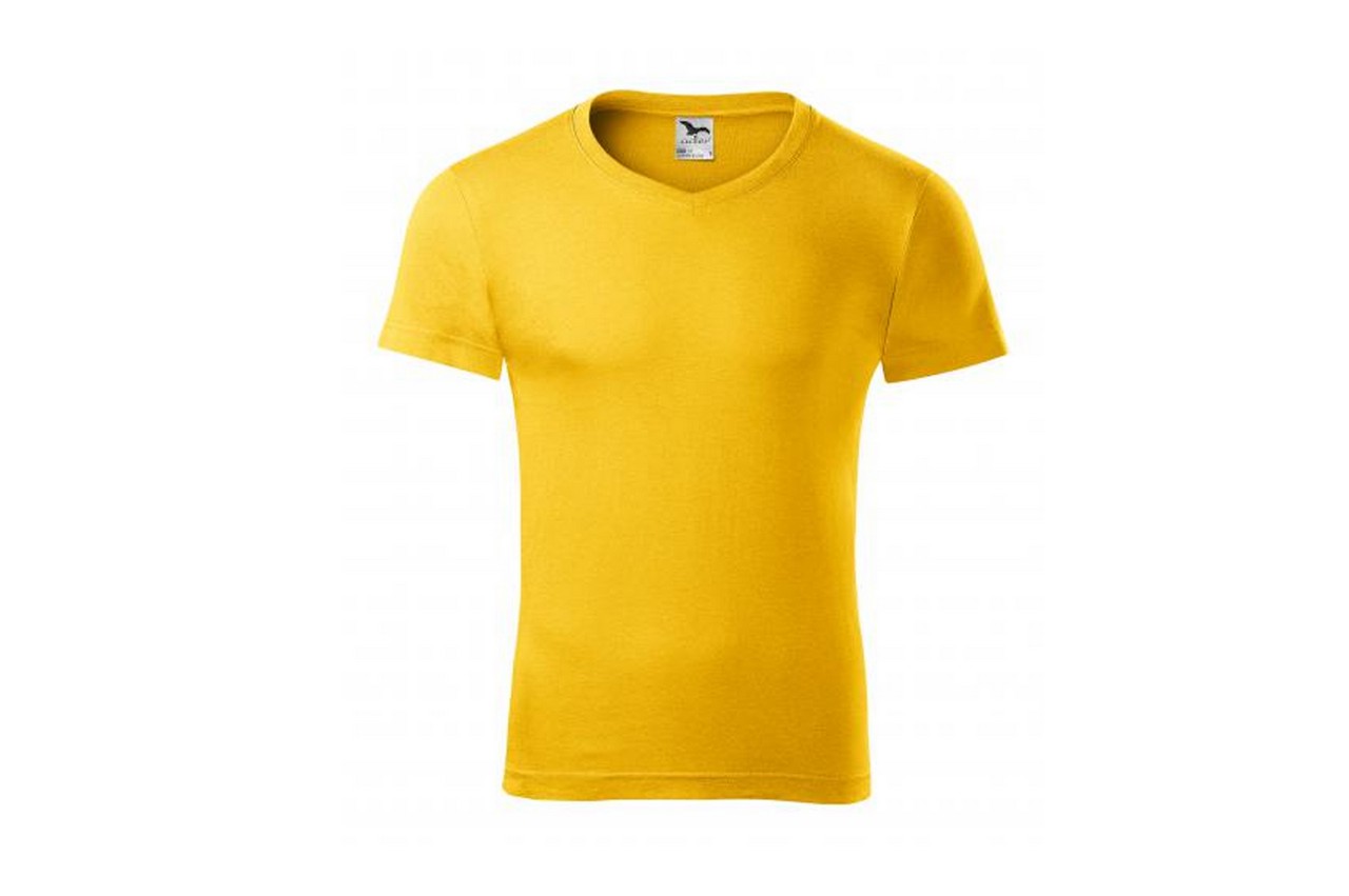 Tricou slim unisex anchior in V